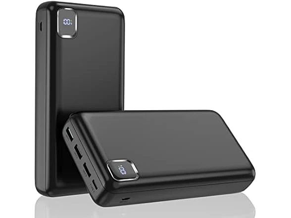 Power Bank 40000mAh 22.5W con 3 cables integrados, 5 salidas y pantalla digital's foto | Bazar Marianao |  BizneCubano