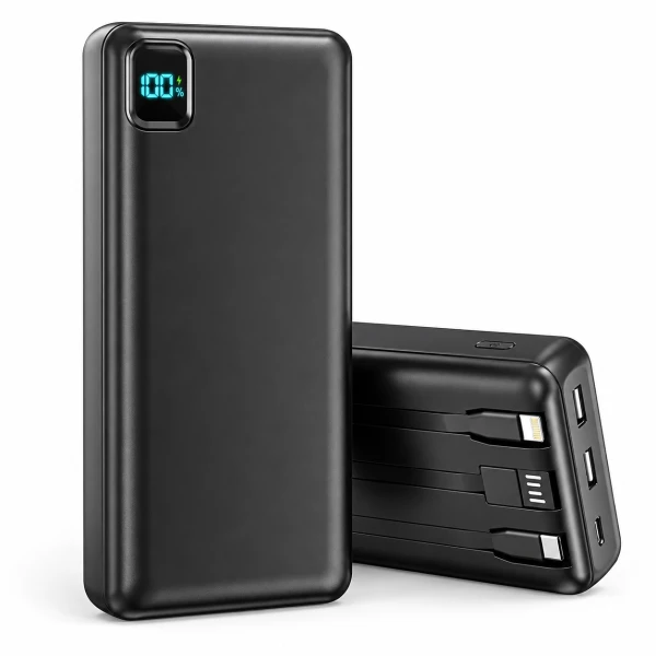 Power Bank Pomohome 50000mAh con cables integrados y pantalla digital's foto | Bazar Marianao |  BizneCubano