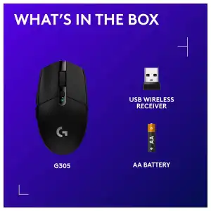Logitech G305 LIGHTSPEED Mouse Gamer Inalámbrico miniatura 9