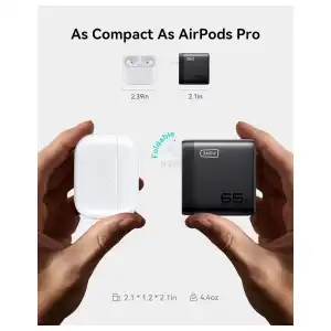 INIU Cargador 65W Power Delivery 3 Puertos USB-C miniatura 4