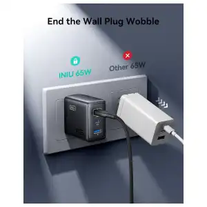 INIU Cargador 65W Power Delivery 3 Puertos USB-C miniatura 6
