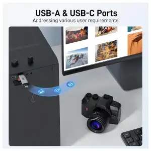 Acer Lector de Tarjetas SD USB-C y USB-A 3.0 Dual Slot miniatura 5