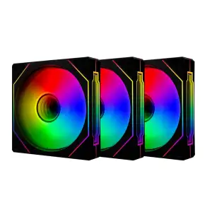 Pack 3 Fanes 120mm ARGB Infinity Mirror miniatura 1