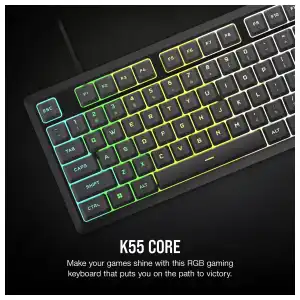 Teclado Gaming Corsair K55 Core RGB USB miniatura 6