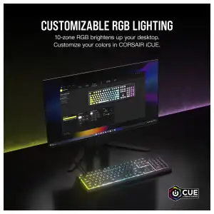 Teclado Gaming Corsair K55 Core RGB USB miniatura 2