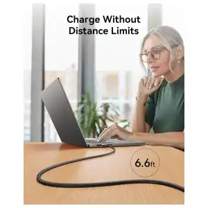 Cable USB-C a USB-C INIU 240W Trenzado de Carga Rápida para iPhone, Samsung, Laptop, MacBook, iPad y Switch miniatura 7