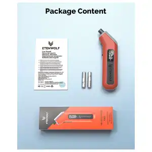 Medidor Digital de Presión para Neumáticos ETENWOLF T300 3–200 PSI de Alta Precisión ANSI B40.7 con Pantalla LCD Retroiluminada miniatura 8