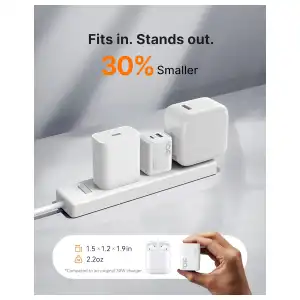 Cargador INIU 30W GaN USB-C de Carga Rápida con Doble Puerto y Cables Incluidos miniatura 6