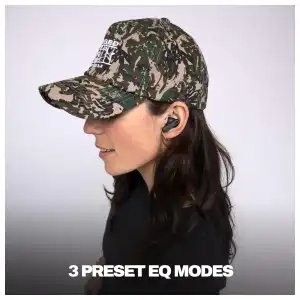 Audífonos Inalámbricos Skullcandy Smokin’ Buds Bluetooth True Black con 20 Horas de Batería, Micrófono e IPX4 miniatura 5