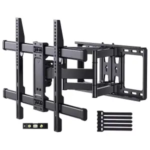 Soporte de Pared MountFTV Full Motion para TV de 37 a 90 Pulgadas, 132 lb y VESA 600x400 miniatura 1