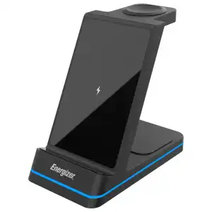 Cargador Inalámbrico Energizer 3 en 1 Qi 15W RGB para iPhone, AirPods, Apple Watch y Android miniatura 10