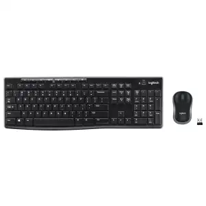 Combo Logitech MK270 Teclado y Mouse Inalámbrico Full Size con Receptor USB miniatura 1