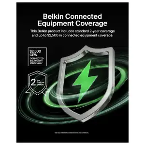 Cargador Belkin 45W USB-C con Cable USB-C, PD 3.1, PPS y Pines Plegables miniatura 8