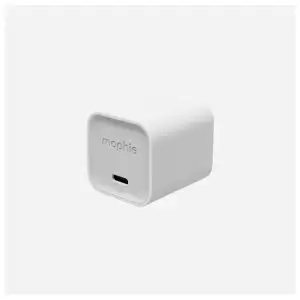 Cargador Mophie Speedport 35W USB-C GaN Plegable Compacto Color Blanco miniatura 1