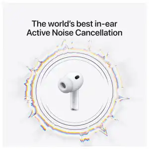 Audífonos Apple AirPods Pro 3 Inalámbricos con Cancelación de Ruido, Audio Espacial, USB-C y Sensor Cardíaco miniatura 2