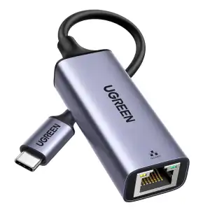 Adaptador UGREEN USB-C a Ethernet Gigabit RJ45 1000Mbps para MacBook, iPad, iPhone y Laptops USB-C miniatura 1
