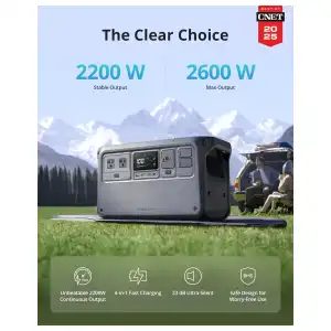 Estación de Energía Portátil DJI Power 1000 Estación de Energía Portátil 1024Wh 2200W LiFePO₄ con UPS y Carga Rápida miniatura 2
