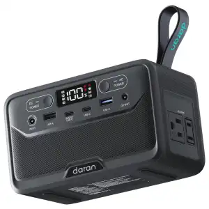 DaranEner R101 Lite 89.6Wh 100W – Estación de Energía Portátil LiFePO₄ con USB-C 100W miniatura 1
