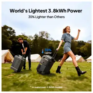 BLUETTI Elite 400 3840Wh 2600W – Estación de Energía Portátil LiFePO₄ de Gran Capacidad para Apagones miniatura 6