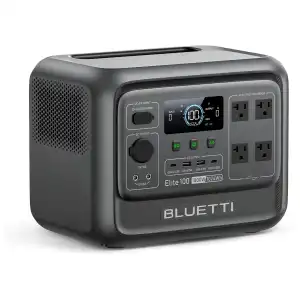 BLUETTI Elite 100 V2 Nueva 1024Wh 1800W – Estación de Energía Portátil LiFePO₄ con UPS y Carga Rápida miniatura 1