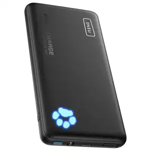 Power Bank INIU 10000mAh USB-C de Carga Rápida con Linterna, Diseño Ultrafino miniatura 1