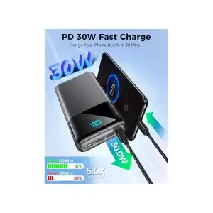 Power Bank Seaistar 50000mAh 30W PD con QC 4.0 y Pantalla Digital miniatura 2