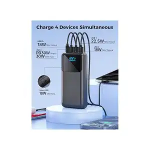 Power Bank Seaistar 50000mAh 30W PD con QC 4.0 y Pantalla Digital miniatura 3