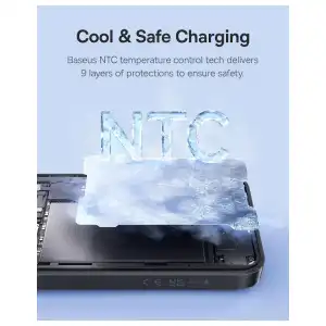 Power Bank Baseus MagSafe 10000mAh 30W con Cable USB-C Integrado miniatura 6