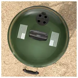 Parrilla/Asador Weber Original Kettle 22” Salute to Service Verde con Sistema One-Touch miniatura 4