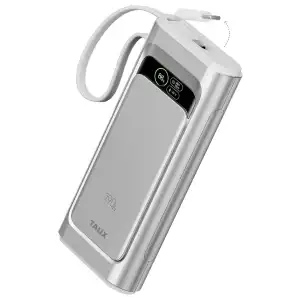 Power Bank TALIX 20000mAh 190W con USB-C 140W y cable integrado para laptop miniatura 1