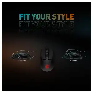 Combo Gaming Mouse y Teclado Alámbricos MSI GK100 miniatura 7