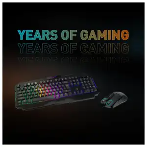 Combo Gaming Mouse y Teclado Alámbricos MSI GK100 miniatura 2