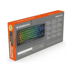 Teclado SteelSeries Apex 3 TKL RGB | Silencioso, Resistente al Agua, Anti-Ghosting miniatura 5