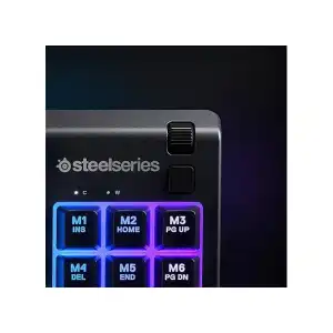 Teclado SteelSeries Apex 3 TKL RGB | Silencioso, Resistente al Agua, Anti-Ghosting miniatura 8