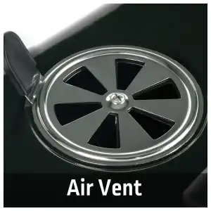 Kit Asador de Carbón con Ruedas Expert Grill 17.5” + Accesorios miniatura 8