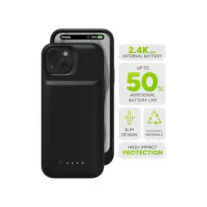 Cover Power Bank iPhone 15 Mophie Juice Pack 2400mAh | Protección + Carga miniatura 6