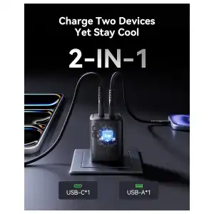 Cargador Carga Rápida INIU 30W PD QC 3.0 con Cable USB-C 1.5m miniatura 3