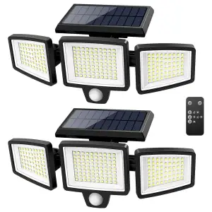 Tuffenough – Par de Luces Solares 2500 Lm con Sensor de Movimiento miniatura 1
