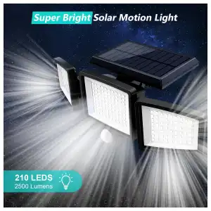 Tuffenough – Par de Luces Solares 2500 Lm con Sensor de Movimiento miniatura 8