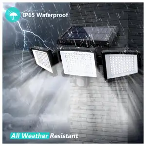 Tuffenough – Par de Luces Solares 2500 Lm con Sensor de Movimiento miniatura 7