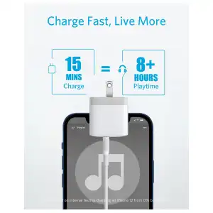 Anker 20W Cargador USB-C con Plug Plegable Power Delivery miniatura 3