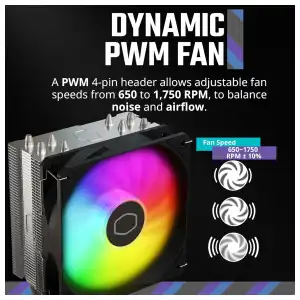 Cooler Master Hyper 212 Spectrum V3 ARGB 120mm miniatura 5