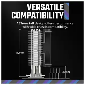 Cooler Master Hyper 212 Spectrum V3 ARGB 120mm miniatura 9