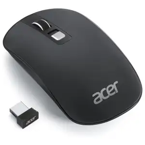 Mouse Inalámbrico Acer Slim USB 2.4G Portátil DPI Ajustable miniatura 1