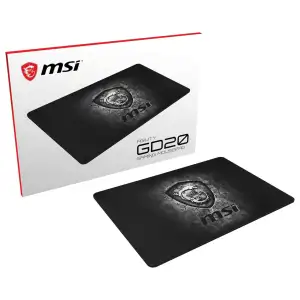 Alfombrilla gaming MSI Agility GD20 microtextura antideslizante miniatura 1