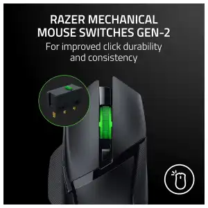 Mouse gaming Razer Basilisk V3 X HyperSpeed inalámbrico 18K DPI miniatura 6