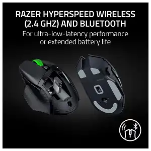 Mouse gaming Razer Basilisk V3 X HyperSpeed inalámbrico 18K DPI miniatura 3