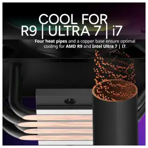 Disipador Cooler Master Hyper 212 Pro aRGB con Ventilador PWM 120mm miniatura 3
