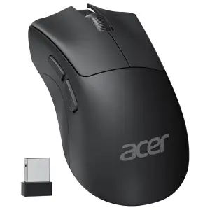 Mouse Acer Inalámbrico 1200 DPI con Receptor USB 2.4GHz – Negro miniatura 1