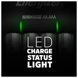 Cargador Energizer AA/AAA con 4 Pilas Recargables miniatura 4